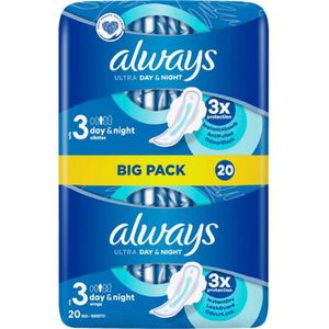 Always - Ultra maandverband night bigpack - 20 Stuks