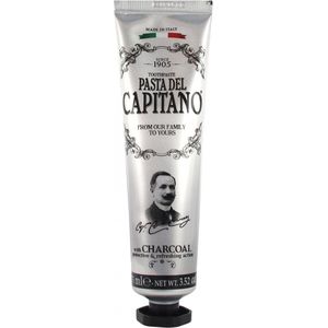 Pasta del Capitano - Charcoal - Tandpasta - Actieve Kool - 75ml