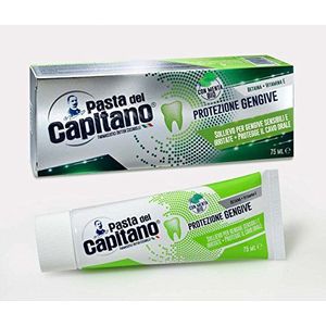 Capitano tandbeschermpasta voor tandvlees, 6 containers van 75 ml, in totaal 450 ml