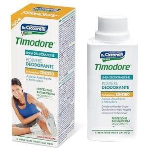 TIMODORE Deodorantpoeder gember - 75 g - 120 g