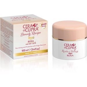 Cera di Cupra Rosa Crème - De verzorgende anti-age dagcrème, met echte bijenwas, voor een perfecte, wat drogere en normale huid. Ook geschikt voor mannen bijvoorbeeld na het scheren.