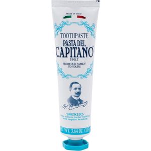 Pasta del Capitano 1905 - Tandpasta voor Rookers - Pepermunt - Tube van 75 ml