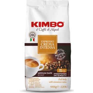 Kimbo Espresso Crema Intensa - koffiebonen - 1 kilo