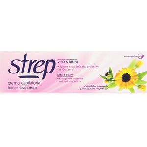 Strep Tube Ontharingscreme  Voor Gezicht En Bikini 75 Ml Bm 6044