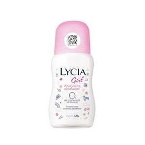 Lycia - Roll on Girl Deodorant voor meisjes en meisjes, getest onder pediatrische controle, 50 ml