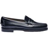 Sebago - Handgemaakte Leren Mocassins - Zwart - Leer