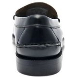 Sebago CLASSIC DAN WAXY 7000310 - Volwassenen Instappers - Kleur: Zwart - Maat: 43.5