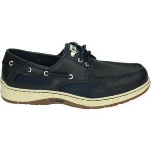 Sebago - Clovehitch II FGL Waxed - Bootschoenen - Blauw - Leer - Rubberen Zool