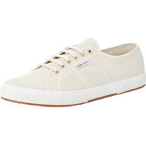 Superga 2750 Cotu Classic, lage sneakers, uniseks, wit/goud, 49 EU, A15