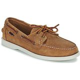 Sebago, Klassieke Bruine Bootschoenen Bruin, Heren, Maat:40 EU