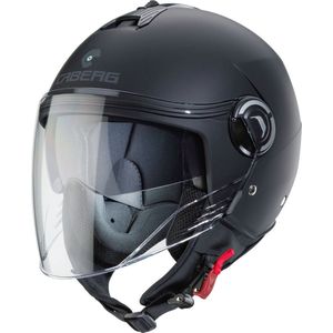 Motorhelm - ABS - Zwart - Anti-kras Vizier - Uitneembare Voering