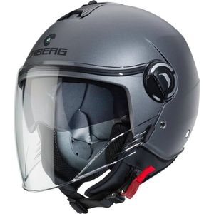 Caberg Riviera V4 X, jethelm, Mat-Grijs, XL