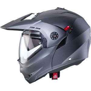 Caberg Tourmax X, opklapbare helm, Mat-Grijs, M