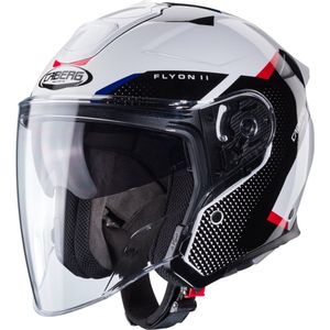 Caberg - Flyon II Boss - Jet Helm - Zwart - Kunststof