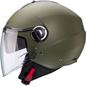 Caberg Riviera V4 X, jethelm, Mat-Donkergroen, S