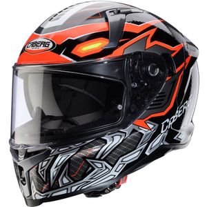 Caberg Avalon X Gurkha Zwart Grijs Oranje Integraalhelm - Maat XL - Helm