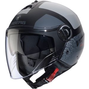Caberg - Riviera V4 X - Jethelm - Mat Zwart Grijs - Polycarbonaat