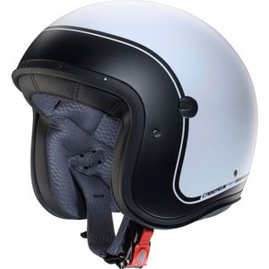 Caberg - Freeride X - Jethelm - Mat Wit Zwart - Glasvezel