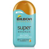 Bilboa Superbronze After Sun, met hydrabron, verbeterde bètacaroteen, ideaal voor het verlengen van de bruining, hydrateert de huid intensief, ideaal voor alle huidtypes, 200 ml