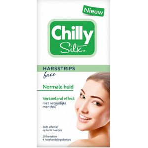 Chilly Silx Harsstrips Gezicht Normale Huid