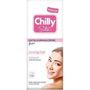 Chilly Silx Gezicht - 75 ml - Ontkleuringscrème