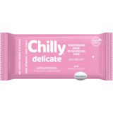 Chilly - Delicate Vochtige Intiemtissues - Biologisch Afbreekbaar - Hypoallergeen