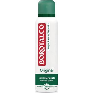 Borotalco - Deodorant Spray - Original - 150 ml - Active Crystal Talc©