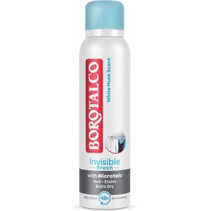 Borotalco Invisible Fresh Ocean Deodorant Spray met 48-Uurs Werking 150 ml