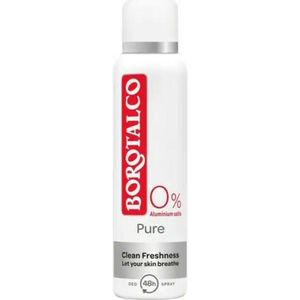 Borotalco Pure Deodorant Spray Aluminiumvrij  48h 150 ml