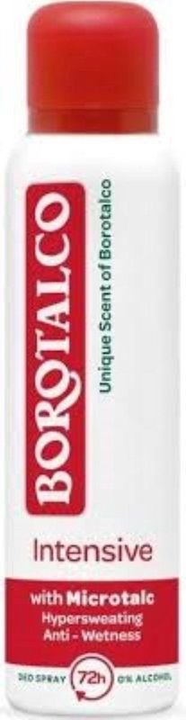 Borotalco - Deodorant Spray Intensive - 150 ml - Dermatologisch Getest
