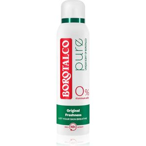Borotalco Pure Original Freshness Deodorant Spray Aluminiumvrij 150 ml