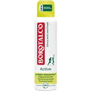 Borotalco Active Citrus & Lime Deodorant Spray 48h 150 ml