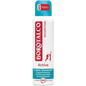Borotalco - Deodorant Spray - Active - Sea Salts Fresh - 150 ml