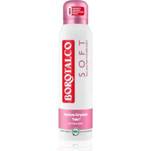 Borotalco Soft Deodorant Spray - Zachte Talk en Roze