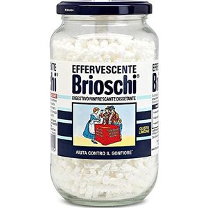 6x Brioschi limoen verfrissende spijsverteringsoplossing met citroensmaak 250 g