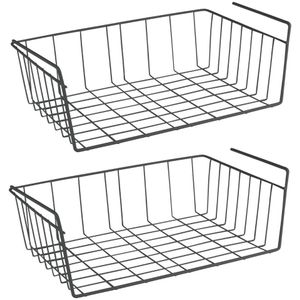 Metaltex Metaltex Babette Hang Basket 40x26x14 cm schwarze 2 Teile