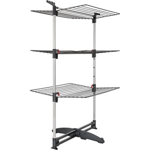Tomado - Ciclone Vario - Droogrek - Zwart - Aluminium en Metaal - Inklapbaar