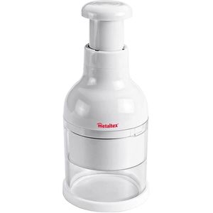 Metaltex - Groentenhakker - Hakker voor ui & groenten - 27x8,5cm - Wit