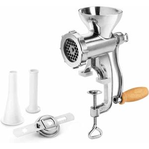 Metaltex Kitchen Helpers Jack 3in1 Vleesmolen 14x10x26 cm Aluminium