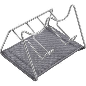 Metaltex Sodatex Sodastream Afdruiprek Voor 2 Flessen Met Afneembare Microvezelmat