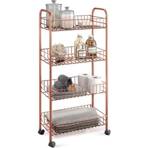 Metaltex Trolleykastje Ascona 84 X 41 Cm Staal Koper