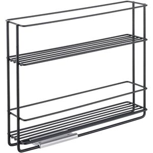 Metaltex Uitschuifbaar Kruidenrek Zwart