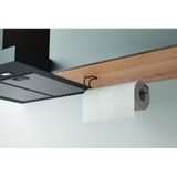 Metaltex Metaltex Küchenrollenhalter hängen 30x3x10 cm schwarz