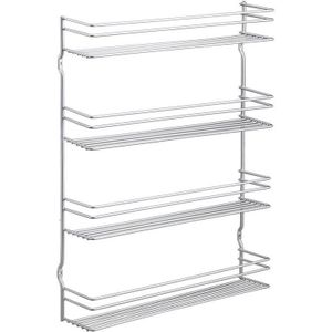 Metaltex - Pepito - Kruidenrek - Zilver - Metaal - 4 Etages