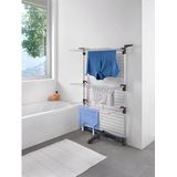 Tomado - Ciclone Vario - Droogtoren - Zilvergrijs - Aluminium en Metaal - 38 Meter Drooglengte