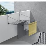 Droogrek - Verstelbaar - Roestvrij Staal - Zwart