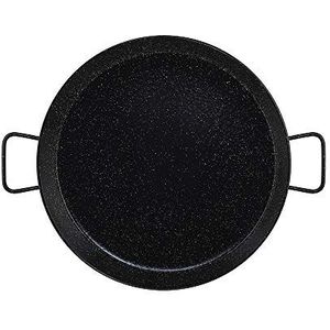 Metaltex Paella Pan, 50 cm, geëmailleerd staal, 13 porties