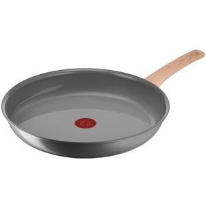 Lagostina Vivissima Antiaanbakpan, 32 cm, met lange handgreep, keramische coating, snel opwarmen en gelijkmatig koken, geschikt voor alle warmtebronnen, inclusief inductie