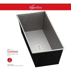 Lagostina Gustosa Broodvorm Zwart - Ø 25 cm