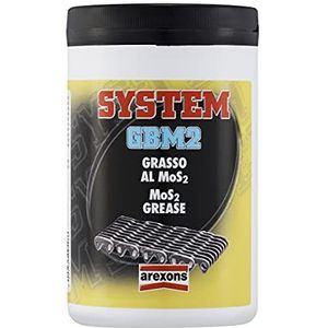 Arexons System GMB2 MoS2 vet 1000 ml, complex lithium smeermiddel, smeervet voor mechanische organen, antioxidanten en roestbescherming, vermindert wrijving